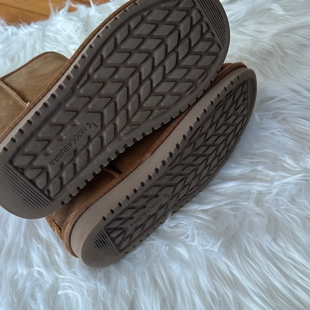 Koolaburra Tan Winter Boots Women Size 7 Pre owned